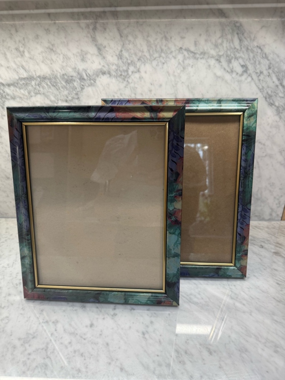 Vintage 80’s Photo Frames Floral